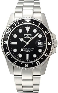 腕時計 メンズ テクノス ダイバー 回転ベゼル TECHNOS Quartz クォーツ 10気圧防水 TSM419SB 定価¥55,000-(税込)