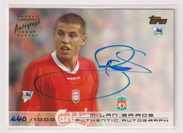 Topps Premier Gold 04 アンディ・コール 直筆サインカード Topps Premier Gold 04 アンディ・コール 直筆サインカード