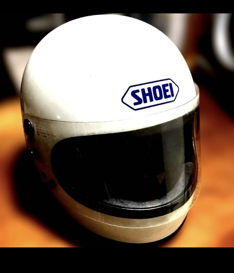 SHOEI リペア済み ビンテージヘルメット 族ヘル 当時物 ヘルメット フルフェイス ブラック ビンテージ レトロ 族ヘル