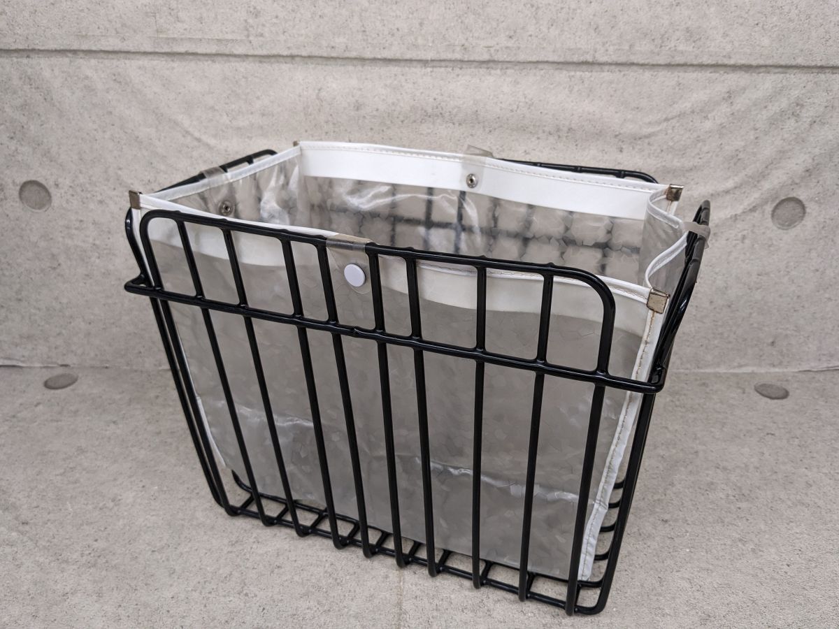 昭和レトロ　古い　鉄脚の大きなカゴ 公式】アンティーク家具ラフジュ工房商品詳細ページアンティーク