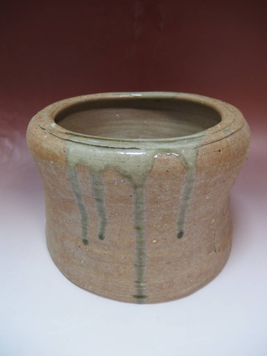 江戸末期 古備前 三足水盤 備前焼 火鉢 メダカ鉢 金魚鉢 花器 工芸品 骨董品 江戸末期 古備前 三足水盤 備前焼 火鉢 メダカ鉢 金魚鉢 花器