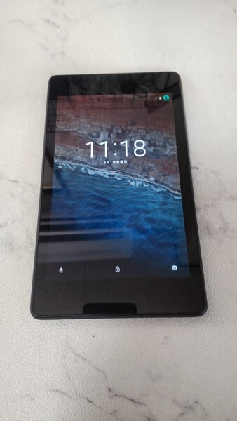 S3243 ASUS nexus 7 K008/ エイスースー android タブレット 簡易動作確認&簡易清掃&初期化OK 判定◯ 送料無料 現状品