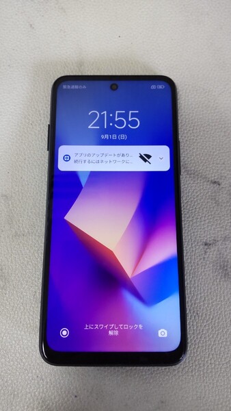 S3247 Redmi Note 10 JE XIG02/Xiaomi シャオミ android タブレット 簡易動作確認&簡易清掃&初期化OK 判定◯ 送料無料 現状品