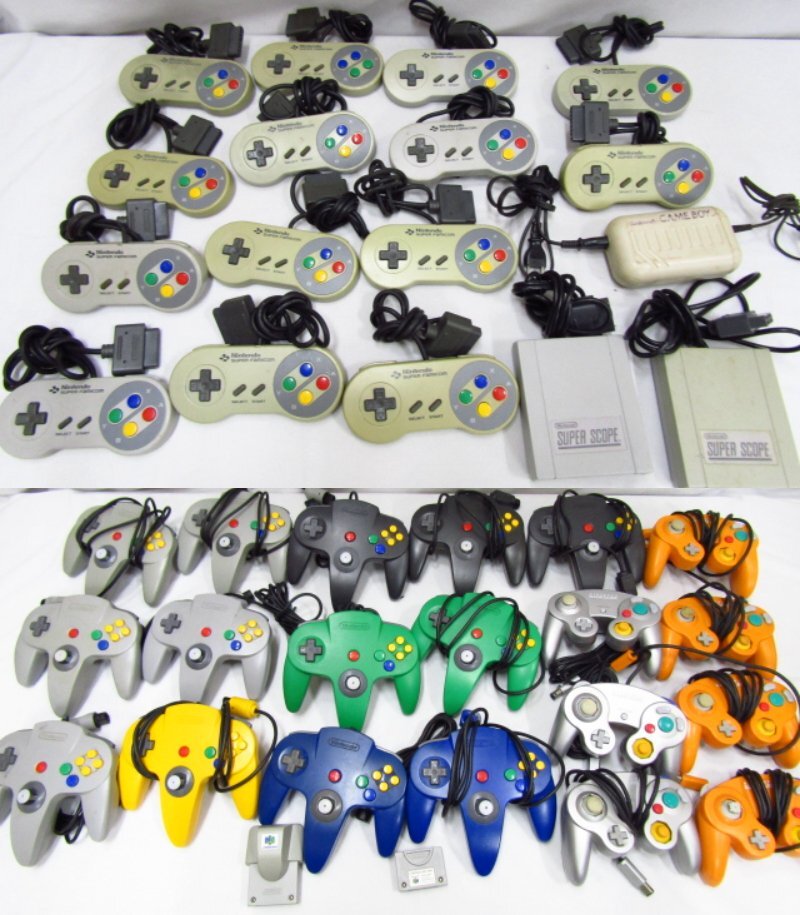 ゲームキューブコントローラ 3点 まとめ売り Yahoo!オークション -「ゲームキューブ コントローラー ジャンク