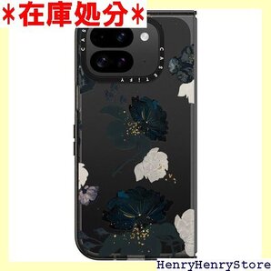 CASETiFY インパクトケース Google Pi hite and Black Floral - ブラック 1874