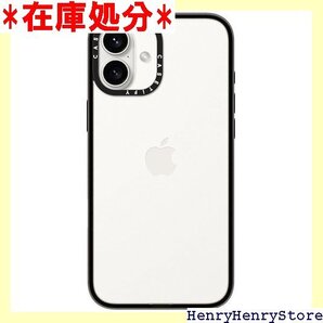 CASETiFY コンパクト iPhone 16 Pl 2倍相当 / ワイヤレス充電に対応 - クリア ブラック 1938