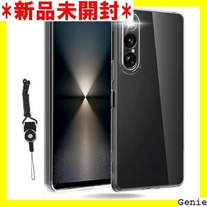 For Xperia 1 VII ケース クリア 保護 クストラップ付 携帯カバーXperia 1 VII 対応 26