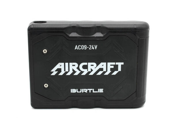 ◇美品 使用少 BURTLE バートル 2025年モデル AIRCRAFT AC09-24V 24Vリチウムイオンバッテリー 空調服