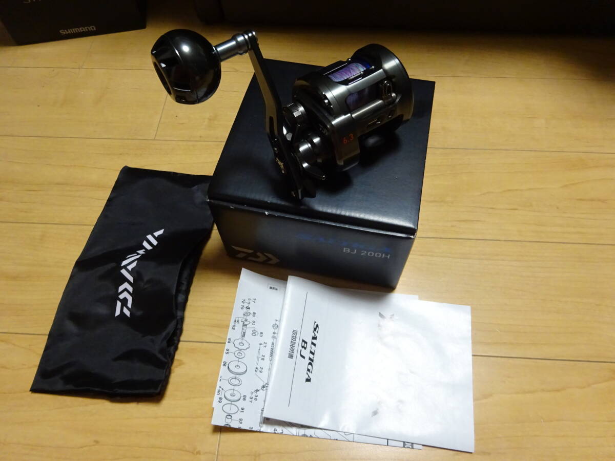 Yahoo!オークション -「ダイワ ソルティガbj 200」(ベイトリール