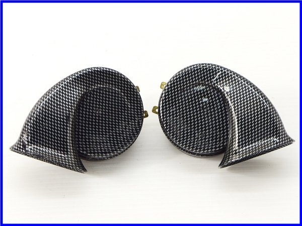 {S} хорошая вещь!GPz900R под карбон европейский звуковой сигнал set!GPz750R/ZRX1100/ZRX1200!