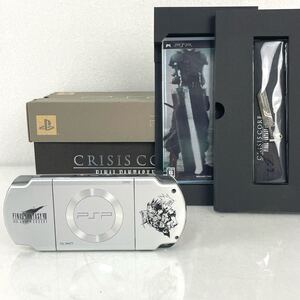 10周年限定 FINAL FANTASY VII CRISIS CORE PSP-2000 クライシスコア ファイナルファンタジー7 FF7 SONY ソニー ゲーム機 箱付き 付属品有