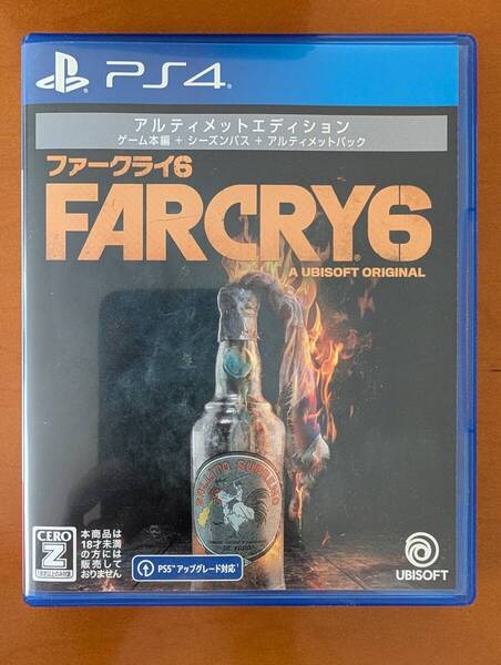 【超美品】【使用頻度低】【PS4】ファークライ6 アルティメットエディション PS5アップグレード対応