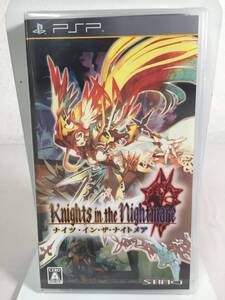 WY-322 未開封 PSP ナイツ・イン・ザ・ナイトメア Knights in the Nightmare