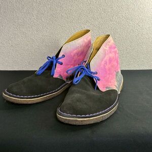 DGb774o06@ Clarks ORIGINALs Clarks оригинал z desert boots розовый черный размер примерно 27cm