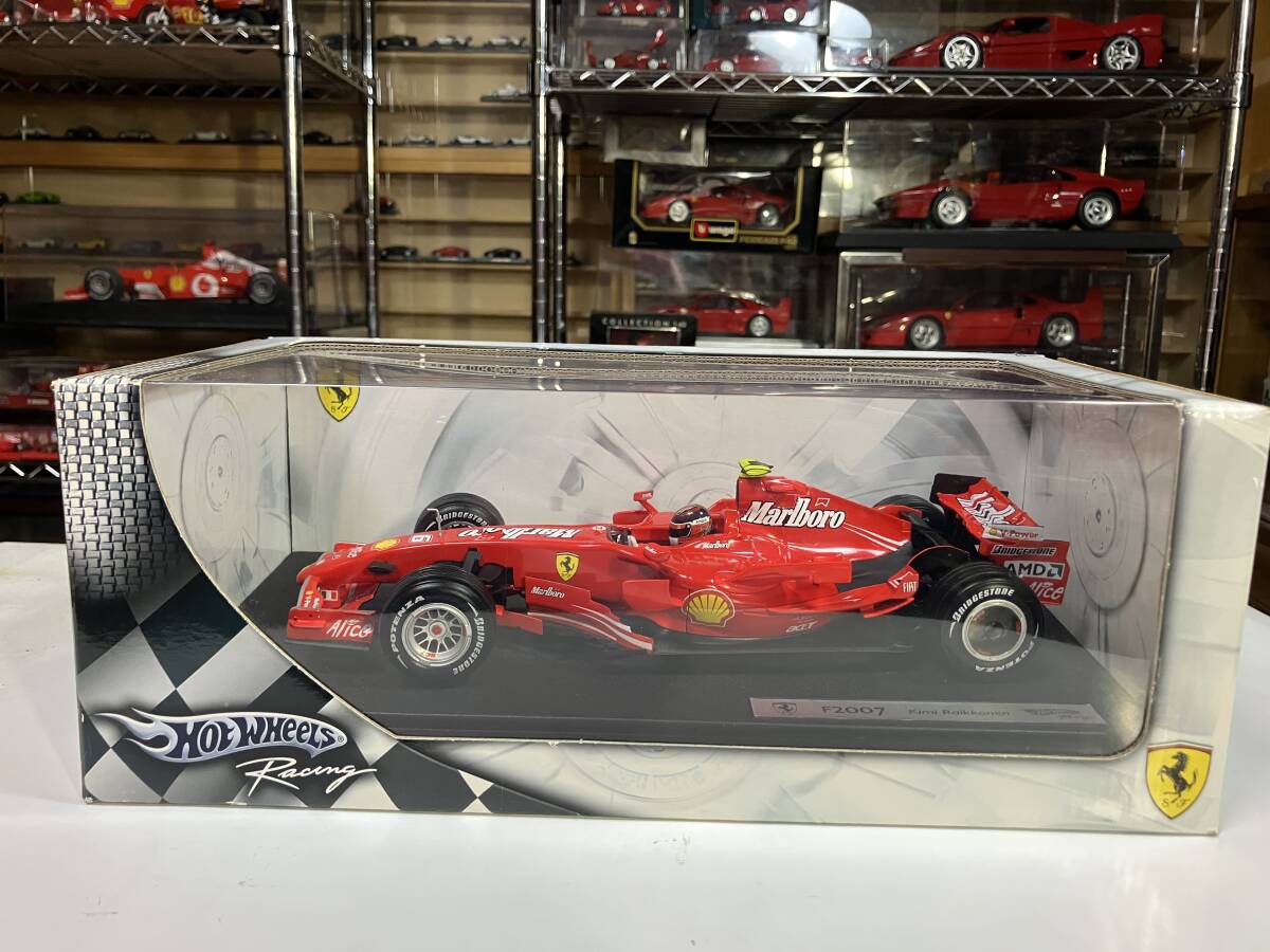 Hot Wheels F2007 フェリペ・マッサ ミニカー Hot Wheels 1/18 F2007 Felipe Massa F1 1/18