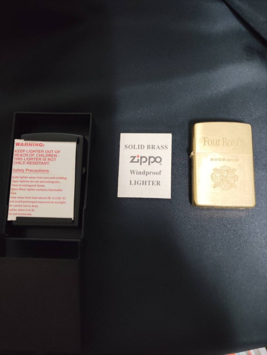 Zippo ライター　Four Roses 新品 Yahoo!オークション -「zippo four roses」の落札相場・落札価格