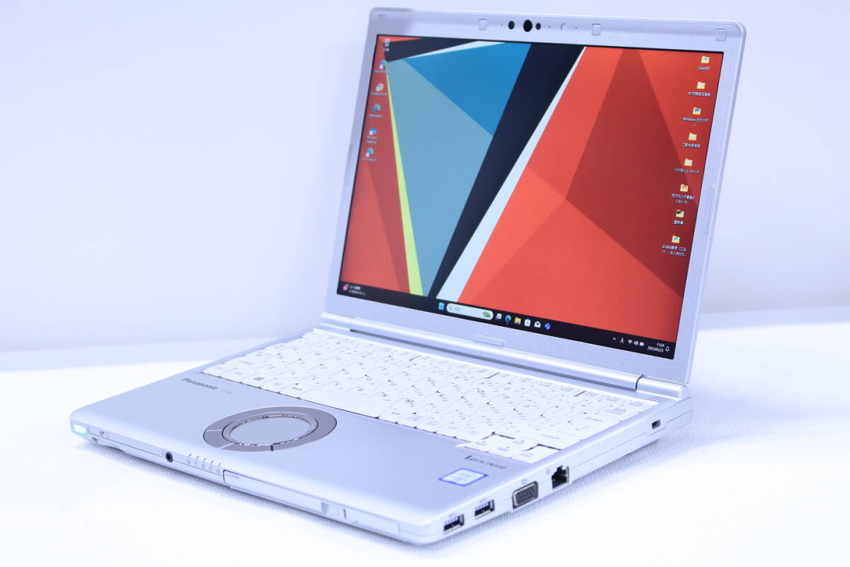 ななお12.1CF-SV8R13VS I5 8GB 256GB DVD Let's note SV Panasonic CF-SV8R13VS Core i5-8365U 12.1型