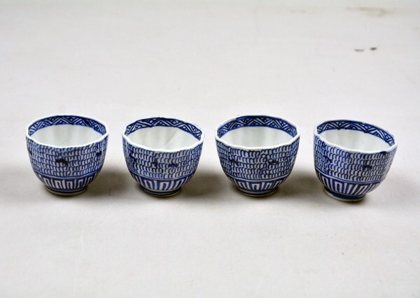 伊万里焼　古伊万里　染付　山水文など　猪口　ぐい呑　酒盃　3点　V　R4972 2025年最新】Yahoo!オークション -古伊万里 盃の中古品・新品