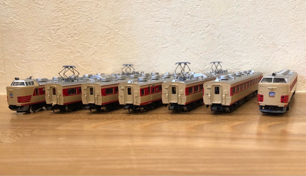 ENDO . 特急電車 485系初期型 11両セット新品 未走行 2025年最新】Yahoo!オークション -485系(Nゲージ)の中古品・新品