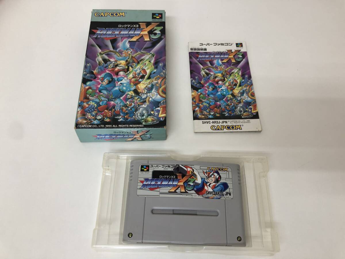 スーパーファミコン（SFC）【ロックマンX】箱説明書つき 起動確認済み【oka】 スーパーファミコン ロックマンX 箱・説明書付属｜Yahoo!フリマ