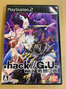 PS2ソフト .hack//G.U. vol.2 君想フ声/プレステ プレイステーション2 (P) hack