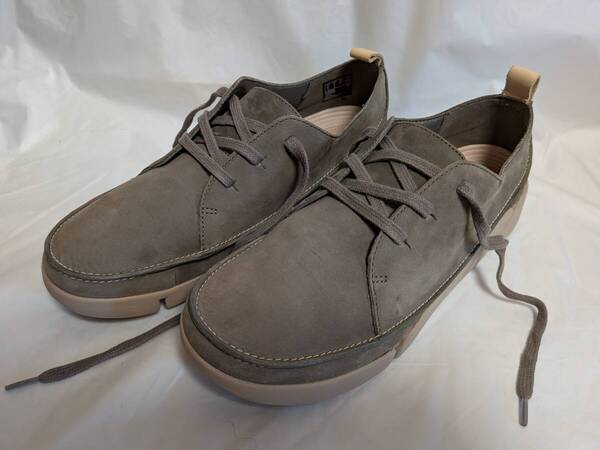 Clarks クラークス Trigenic スェード 日本サイズ25 箱無し美品