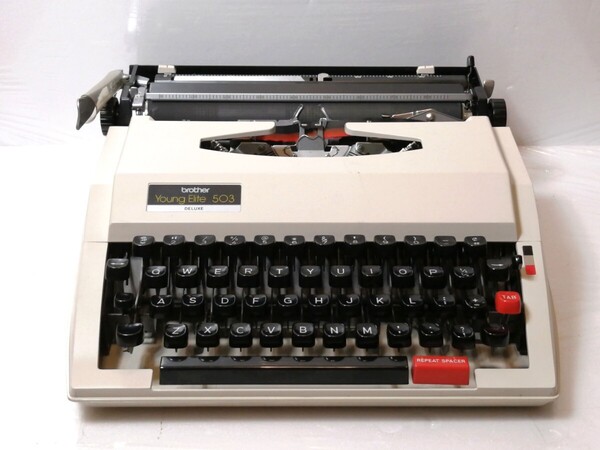 Brother ブラザー レトロ タイプライター Young Elite DELUXE 503 ヤング エリート