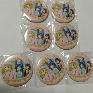新品 匿名発送 送料無料 アニメ化 最安値 アイカツ イオン限定 缶バッジ ソレイユ 7点セット 星宮いちご あおい 蘭 SummerMemorial