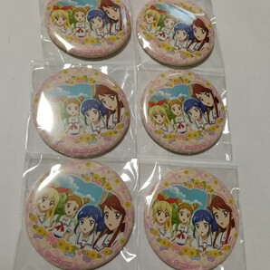 新品 匿名発送 送料無料 アニメ化 最安値 アイカツ イオン限定 缶バッジ いちご あおい 蘭 おとめ 6点セット SummerMemorial