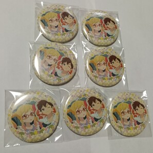 新品 匿名発送 送料無料 アニメ化 最安値 アイカツ イオン限定 缶バッジ 虹野ゆめ 結城すばる 7点セット SummerMemorial クッキー