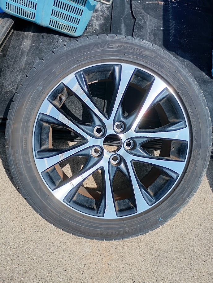 エスティマ純正１８インチアルミホイール１本 エスティマ アルミホイールスタンダード（18インチ）1本からの