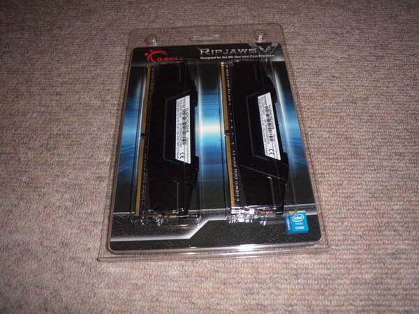 G.SKILL DDR4-3200 CL15-15-15-35 1.35V 32GB(8GB×4) FA-3200C15Q-32GVK