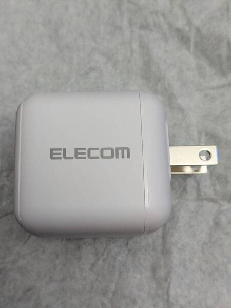 ◎0708u0438 エレコム 充電器 65W USB PD対応 小型 Type-C 1ポート PPS対応 GaN II採用 PSE認証 ホワイト EC-AC8565WH