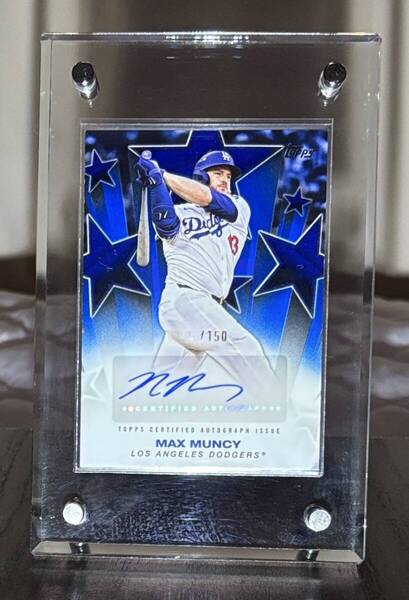 MaxMuncy(マックス・マンシー)_Auto(直筆サイン入り)_150シリ_Topps_MLB