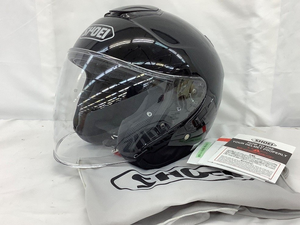 SHOEI J-CRUISE 黒 ヘルメット Mサイズ 中古 2025年最新】SHOEI J-Cruiseのジェットヘルメットをお探しなら
