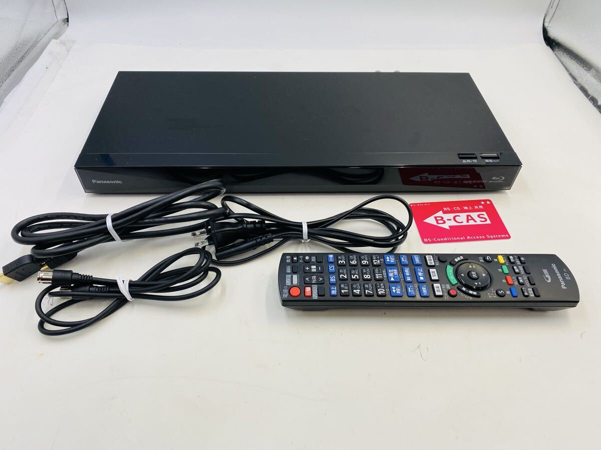 Panasonic BDレコーダー B-CASカード付属 Panasonic ブルーレイレコーダー リモコン・B-CAS付き - メルカリ