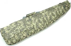 【送料無料!】ライフル 電動 ガンケース 120cm マシンガン サバゲー ミリタリー コンバット タクティカル (ACU迷彩)