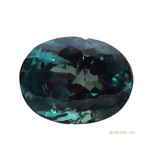 アレキサンドライト 0.53ct ルース 明瞭な変色 深緑-赤紫 著名コレクターより買い戻し 30年前の品 ブラジル 瑞浪鉱物展示館 5802