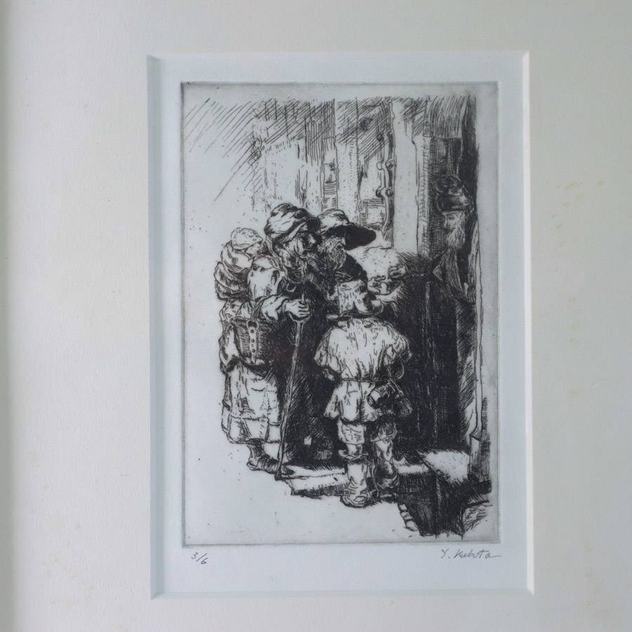 レンブラントの銅版画（施し） レンブラント版画名品展」長崎県美術館で開催 - 銅版画で描かれ