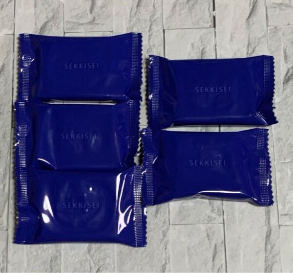 雪肌精 クリアウェルネス フェイシャルソープ 13g×5個 試供品 サンプル