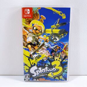 327【中古】Nintendo Switch スプラトゥーン3 任天堂 ニンテンドー スイッチソフト 現状品