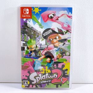 309【中古】Nintendo Switch スプラトゥーン2 任天堂 ニンテンドー スイッチソフト 現状品