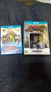 未開封 WIIU ゼルダの伝説 トワイライトプリンセス 中古 風のタクト