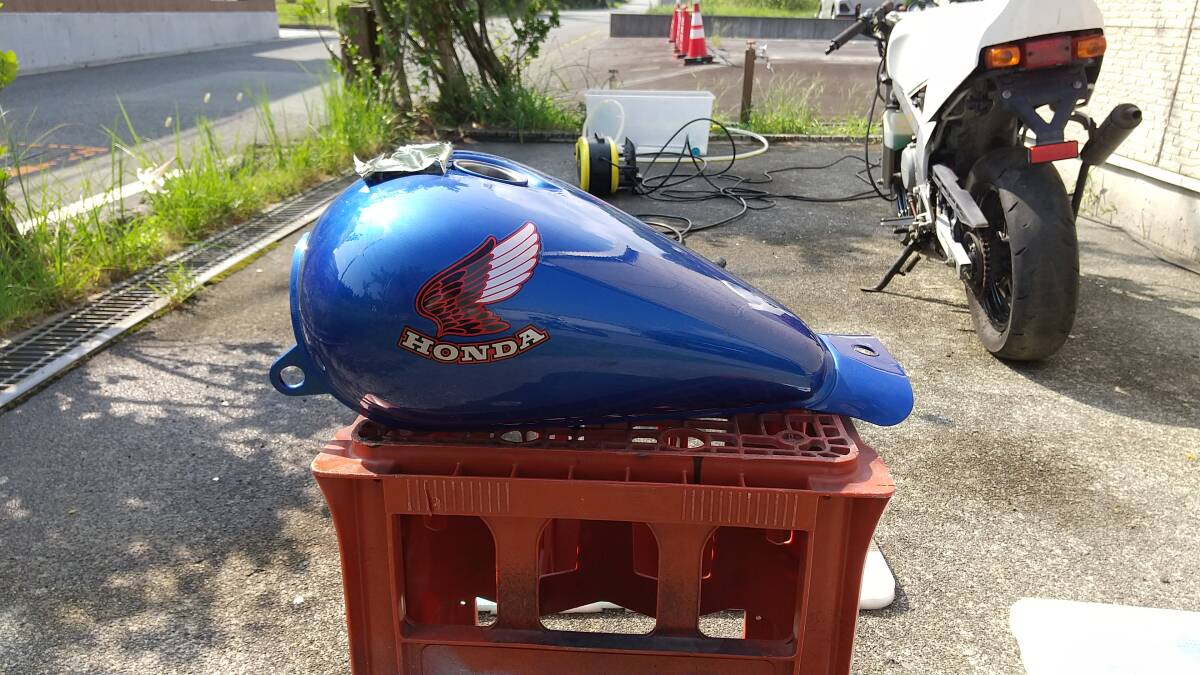 貴重品！HONDA Jazz50 純正タンク　パールコーラルリーフブルー 2025年最新】jazz50 タンクの人気アイテム - メルカリ