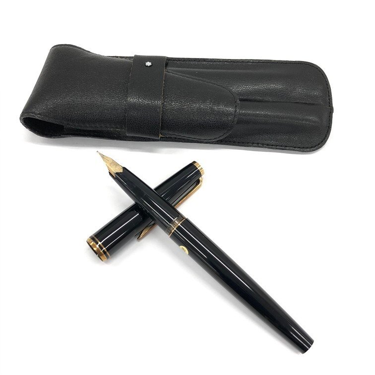 ♥MONTBLANC モンブラン 万年筆2本セット ペン先585/No.22 Yahoo!オークション -「モンブラン万年筆585」の落札相場・落札価格