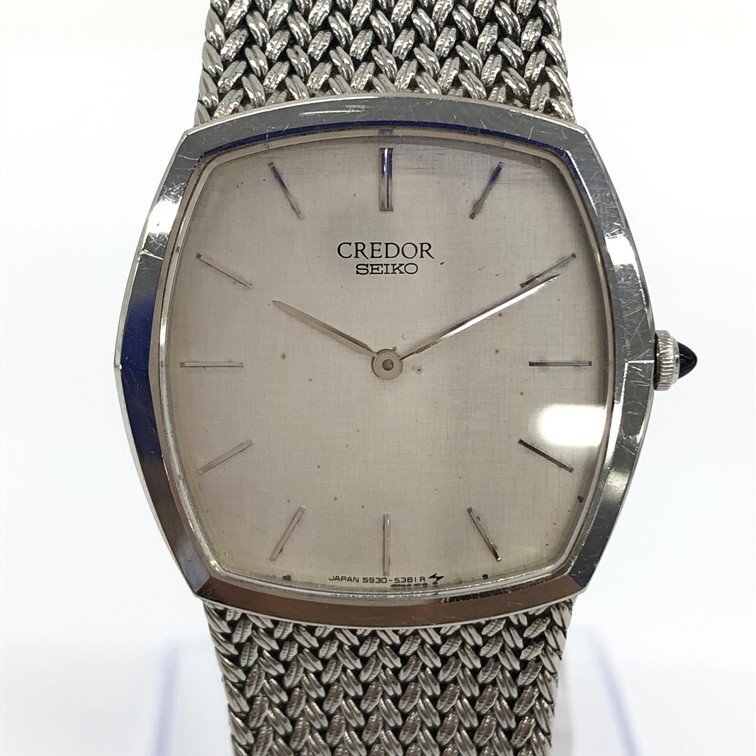 SEIKO CREDOR 5930-5000 稼働 訳アリ ジャンク 二針 Yahoo!オークション -「5930」(クレドール) (セイコー)の落札