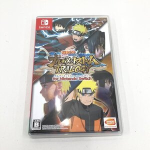 任天堂 switch スイッチ ソフト NARUTO-ナルト- 疾風伝 ナルティメットストームトリロジー ケース付き【DHAQ7086】