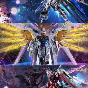 【新品未開封】METAL ROBOT魂 <SIDE MS> ガンダムSEED FREEDOM ストライクフリーダム弐式、インフィニットジャスティス弐式 3点セット