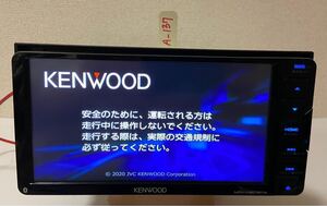 KENWOOD ケンウッド カーナビ MDV-D307BTW 地図更新2019年 CD DVD Bluetooth ワンセグ USB メモリーナビ