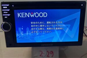 KENWOOD ケンウッド 彩速ナビ 型式 MDVL300G DVD再生 テレビ ワンセグ USB iPod CD AUX